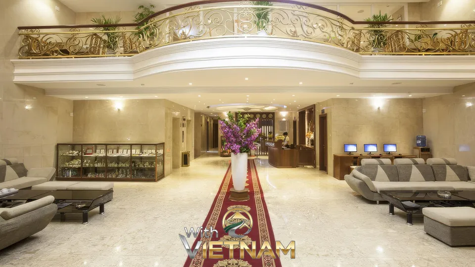 고급스러운 문 라이트 호텔 로비