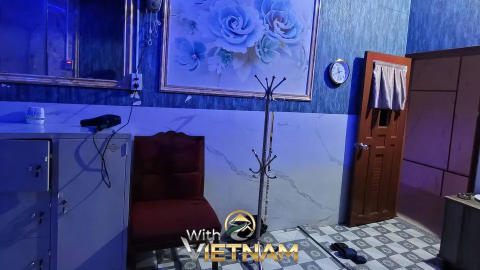 마사지 베드가 있는 방