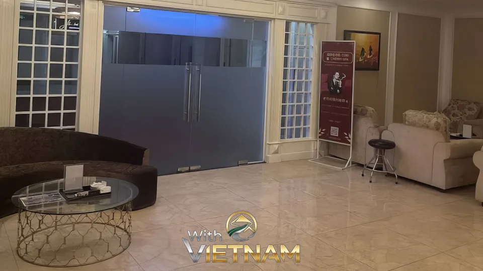 나트랑 체리 스파의 안락한 대기 공간